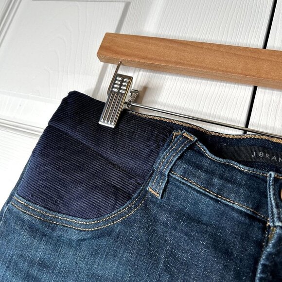 7 For All Mankind Mama J Eco Sublime Blue Skinny Maternity Jeans Women's Size 29 - Picture 8 of 14